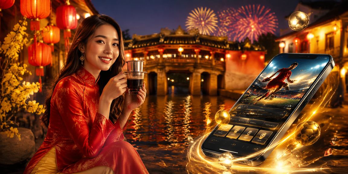 Người chơi đang tham gia cá cược thể thao truyền thống tại Hội An