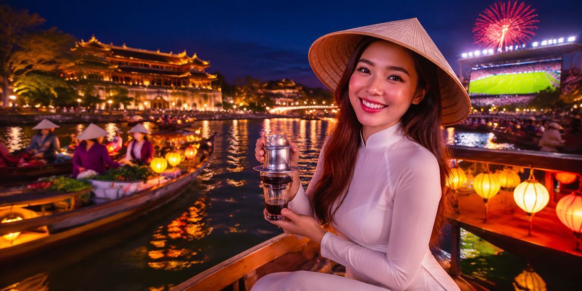 Người chơi thưởng thức casino trực tiếp tại Huế với ánh sáng xanh neon