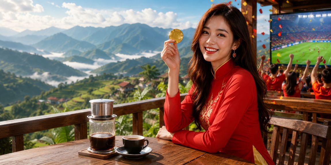 Máy slot hiện đại với hình ảnh Áo Dài tại Sapa
